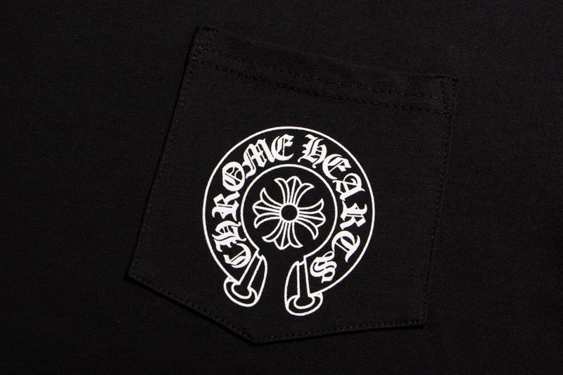 Chrome Hearts Multi Color Horse Shoe L/S T-shirt 8009