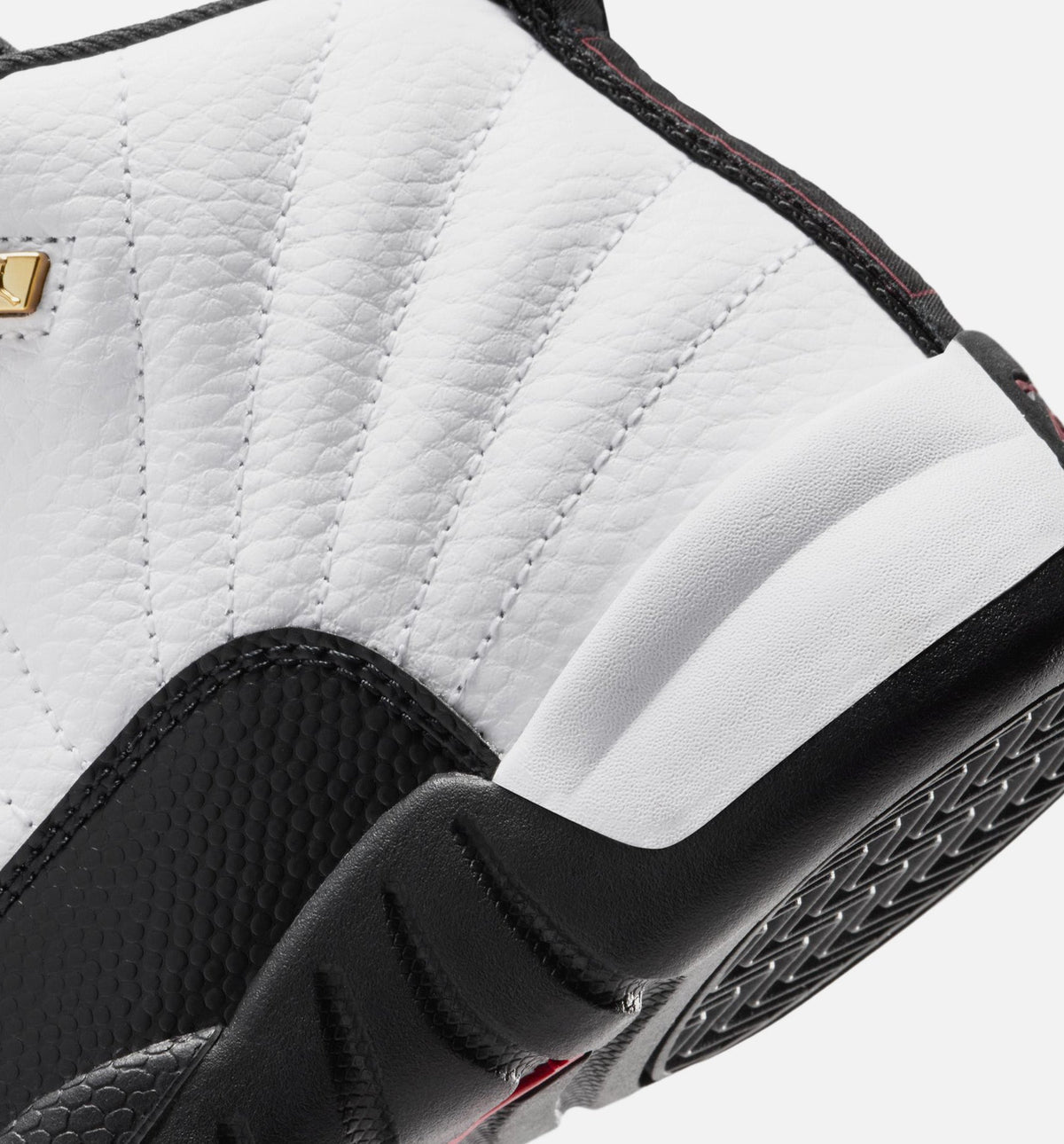 Air Jordan 12 Retro Taxi Preschool Lifestyle Shoe – White/Black/Taxi