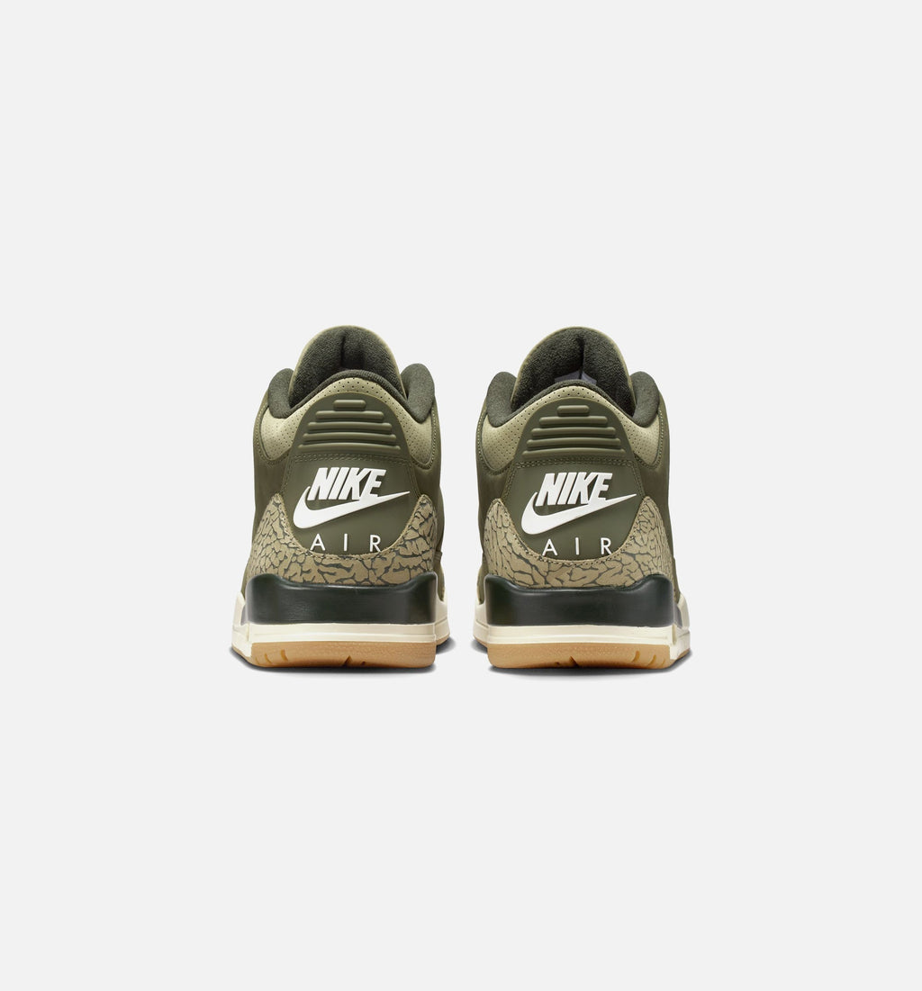 Air Jordan 3 Retro "Medium Olive" Men's Shoe – Medium Olive/Sequoia/Neutral Olive/Sail/Total Crimson