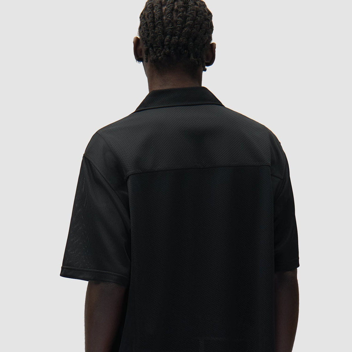 Arte Mesh Shirt: Black