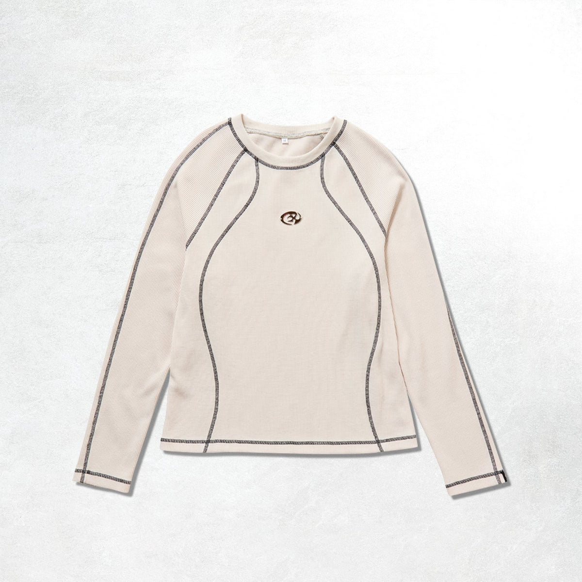 Chet Rock Stark Waffle Top: Cream