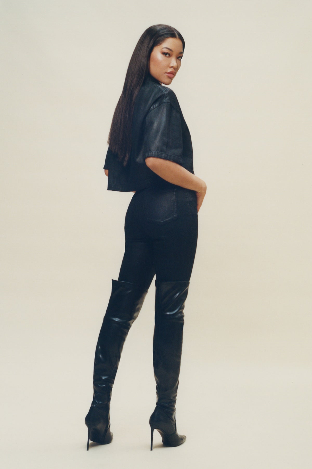 Crop Shirt Coated