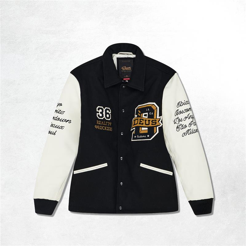 Deus Sourmug Coach Jacket: Black