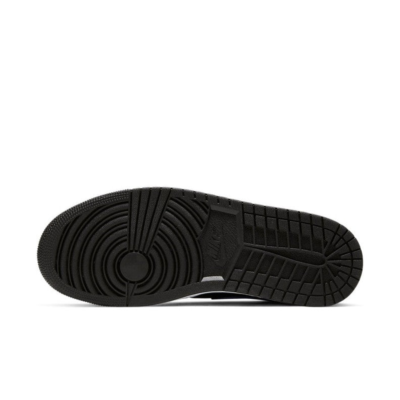 Air Jordan 1 Mid Hyper Royal Black Sneakers | 554724-077