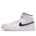 Air Jordan 1 Mid Barely Rose Sneakers | BQ6472-500