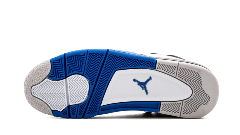 Air Jordan 4 Retro 'Motorsports' – Rare White, Black & Varsity Royal Blue AJ4 with Racing Heritage