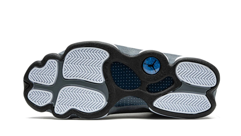Air Jordan 13 Retro 'Flint' 2020 – Flint Grey & University Blue AJ13 with Holographic Eye & Paw Print Outsole