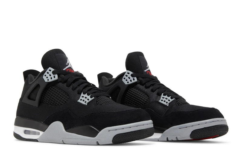 Air Jordan 4 Retro SE 'Black Canvas' Men's & Women's Sneakers