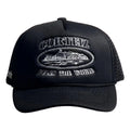 Cortiez Classic Oval Ship Logo Trucker Hat - Black