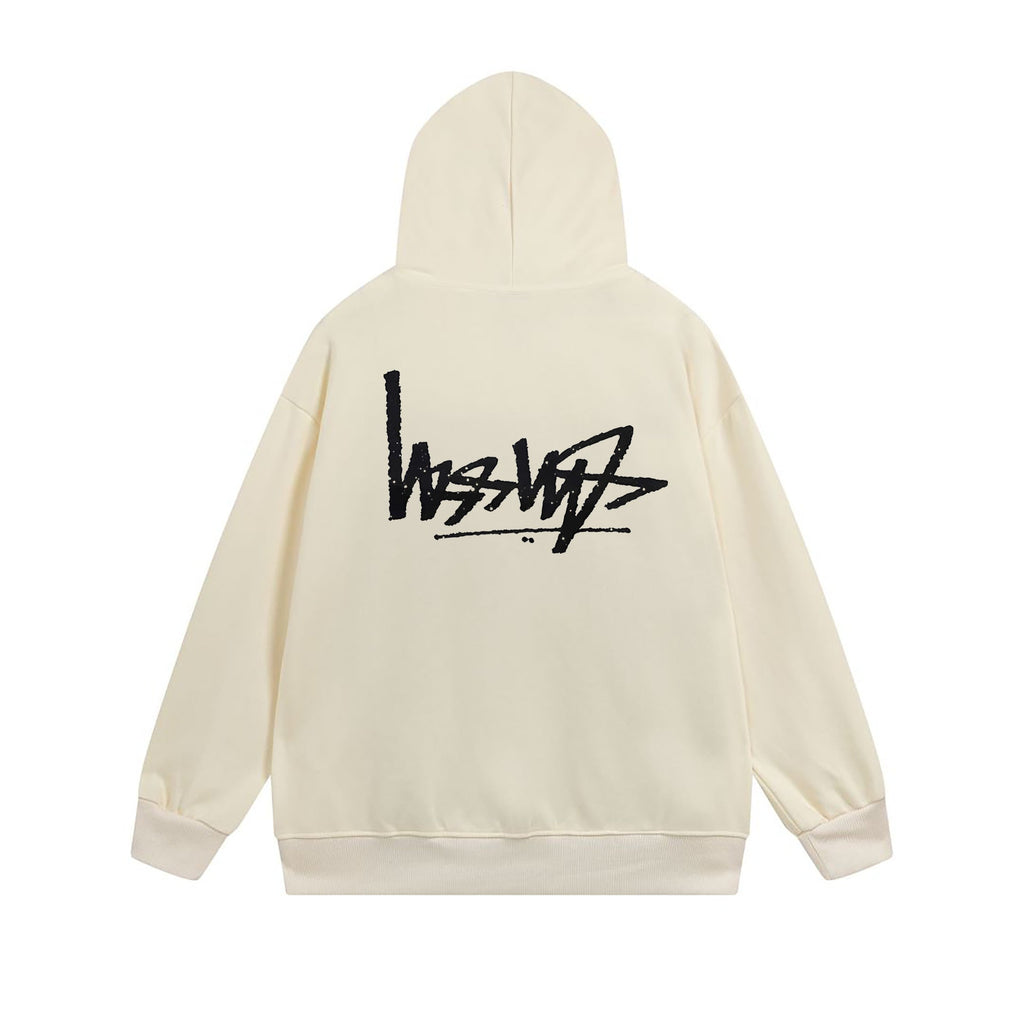 Stussy Hoodie Zip Cardigan Hooded Sweater