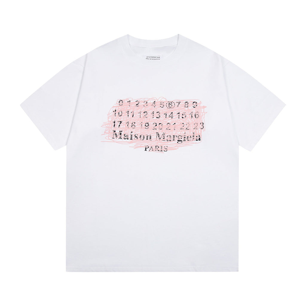 Maison Margiela T-shirt Crew Neck Loose Short Sleeve T-shirt