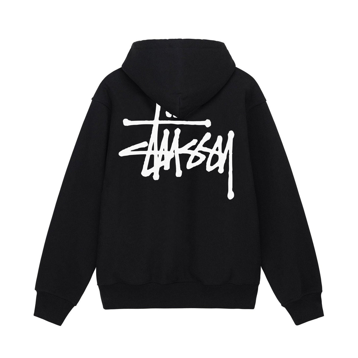 Stussy Script 8 Ball World Tour Graphic Oversized Hoodie Streetwear