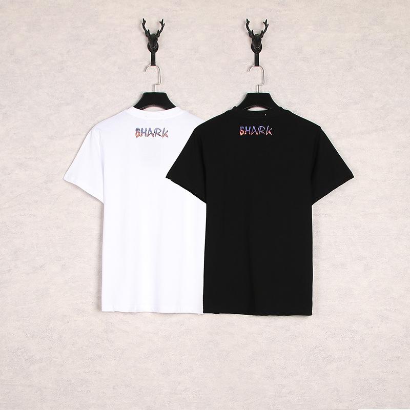 Bathing Ape T-Shirt Tiger Head Shark Head Casual Loose Short Sleeves T-shirt