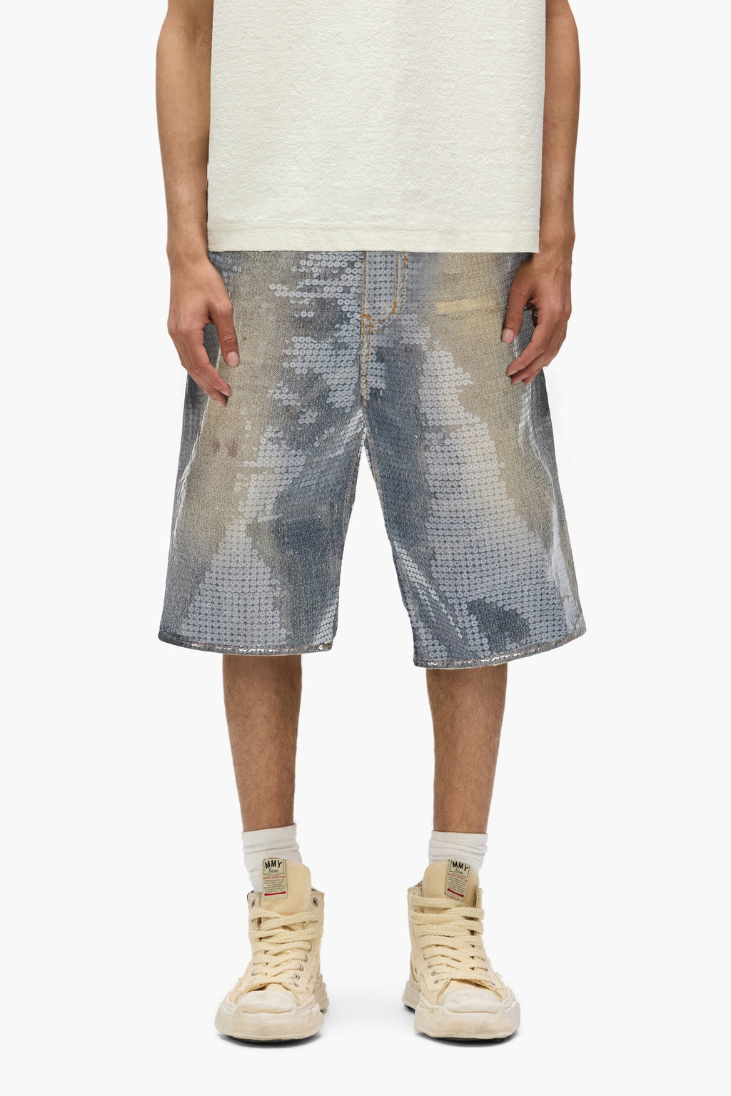 P070 Sequin Shorts