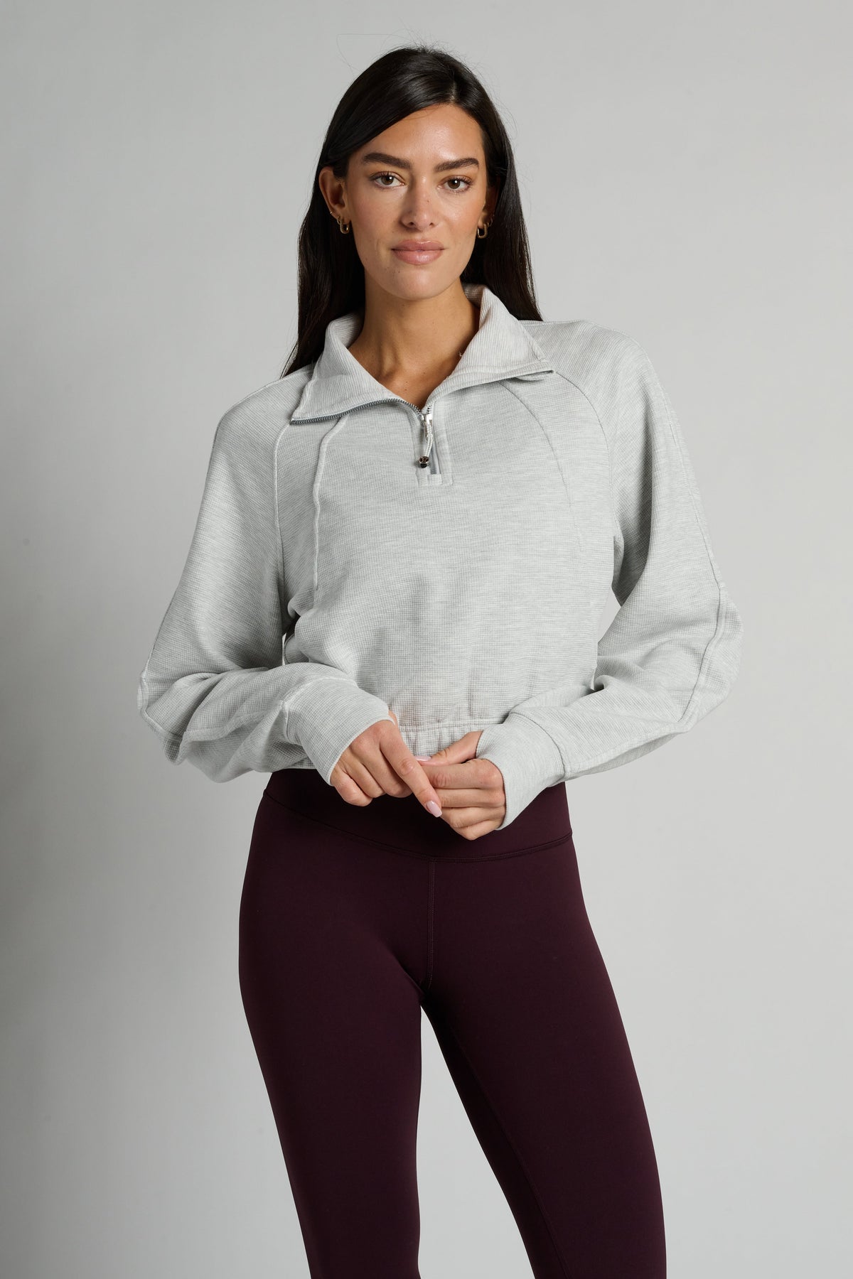 Scuba Half Zip Funnel Neck
