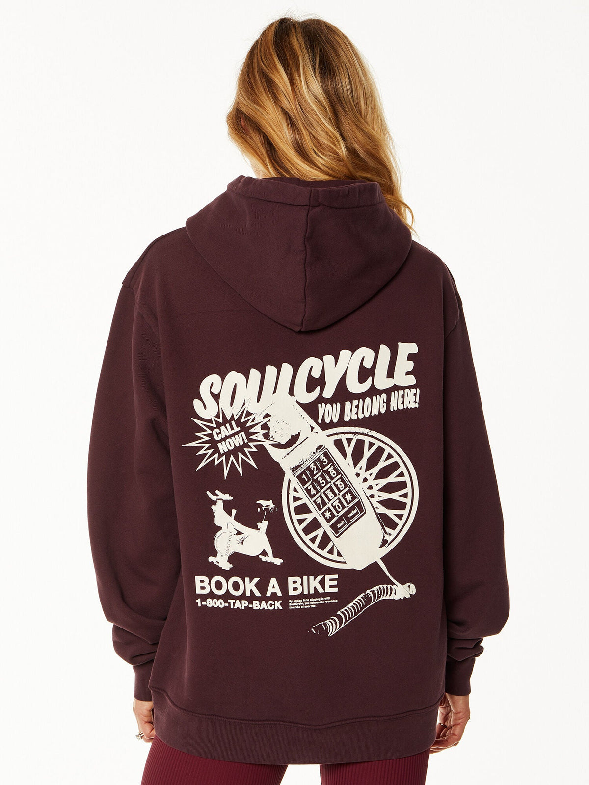 MAROON PHONE PRYCE HOODIE