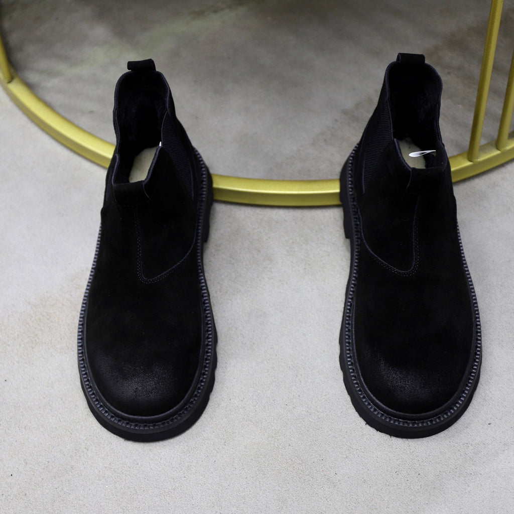UGG Black Suede Chelsea Casual Shoes