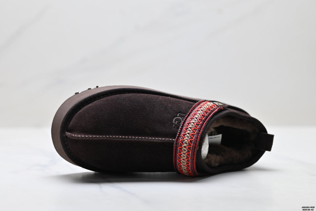 UGG Tazz Shearling Platform Slip-Ons