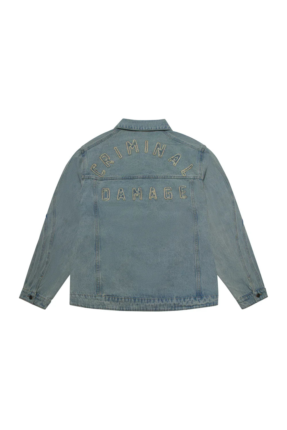 Criminal Damage Wavy Denim Jacket