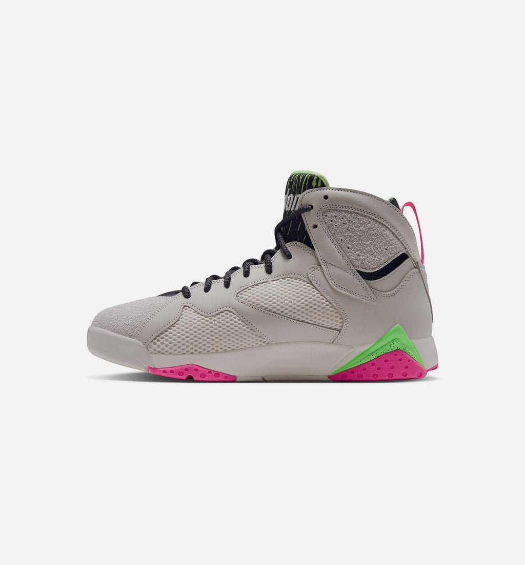 Air Jordan 7 Retro Tennis Day | Men's Lifestyle Shoe | Phantom/Electro Orange/Pink Blast/Hot Smoke Grey