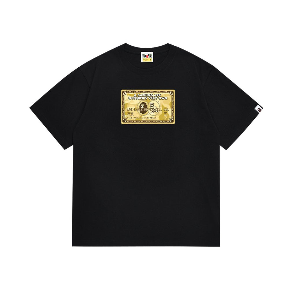 BAPE Gold Bill Graphic Short-Sleeve T-Shirt