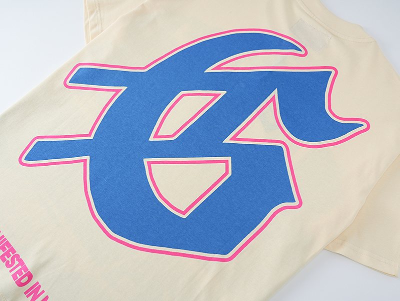 Godspeed Cream Front & Back Graphic T-Shirt