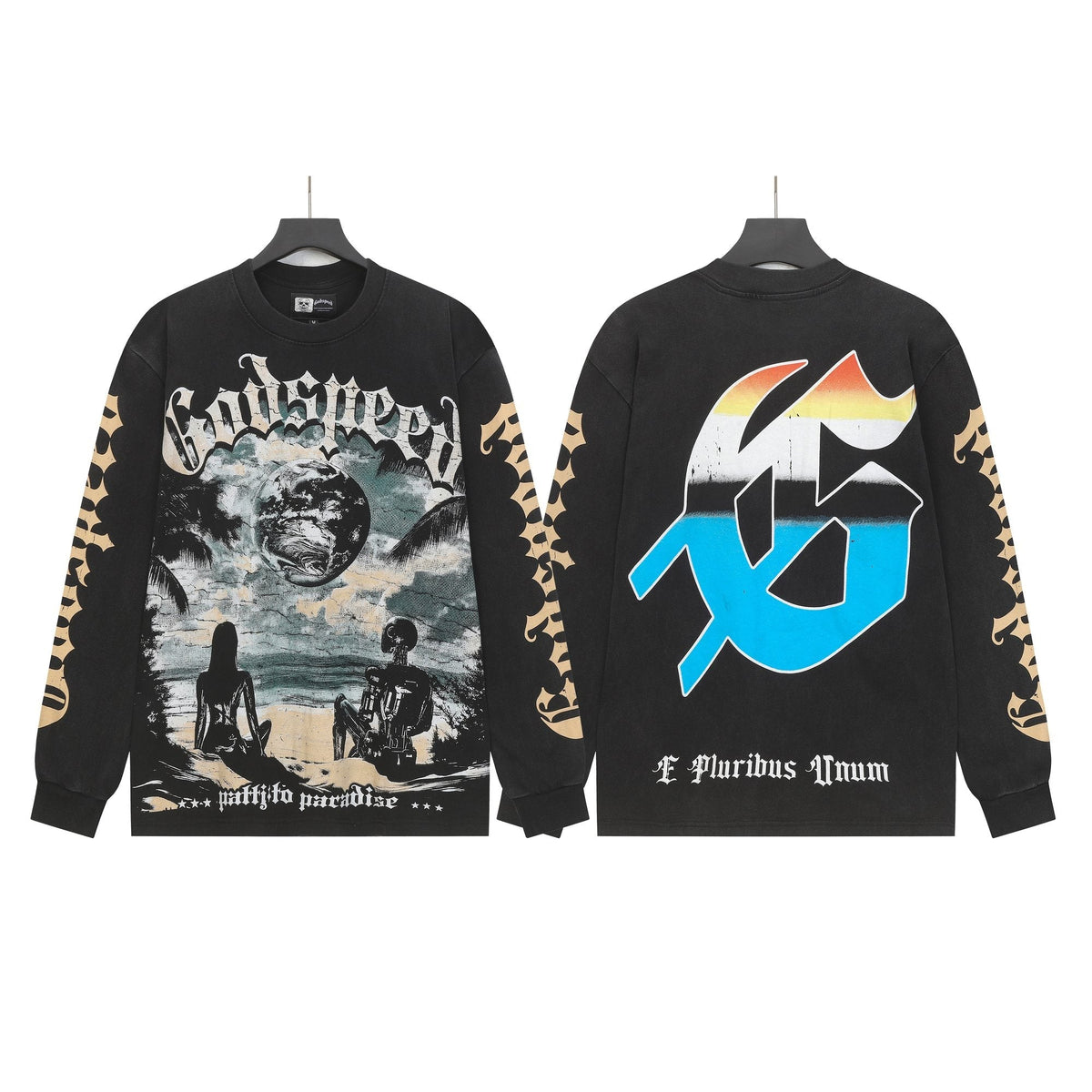 Godspeed Pacific Paradise Graphic Long-Sleeve T-Shirt
