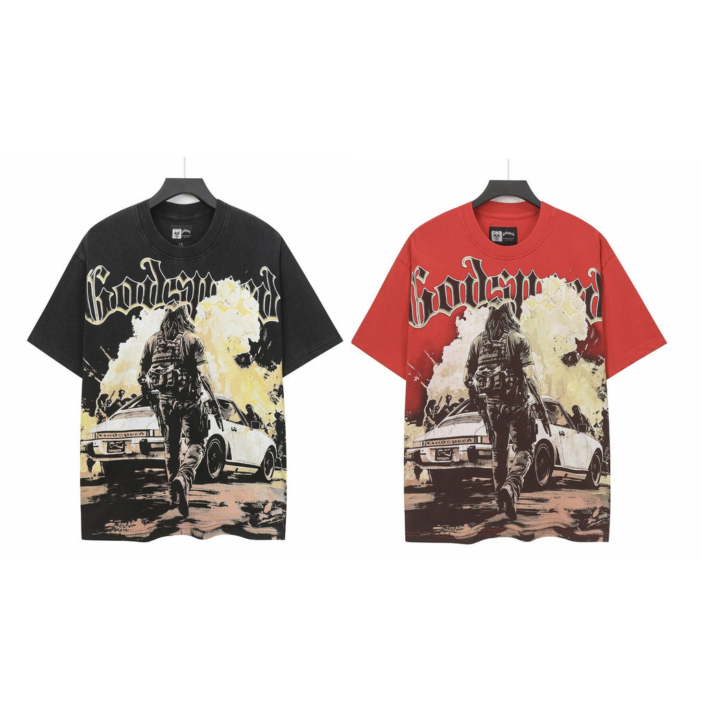 Godspeed Washed Rock Graphic T-Shirt