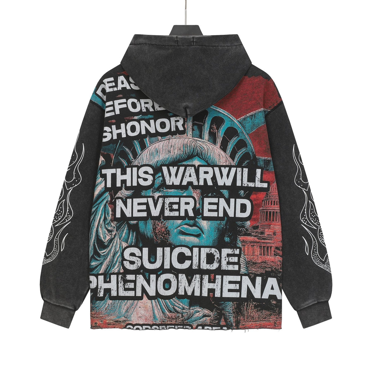 Godspeed Never End War Graphic Hoodie