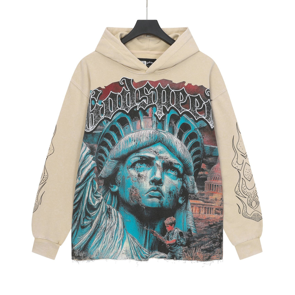 Godspeed Never End War Graphic Hoodie
