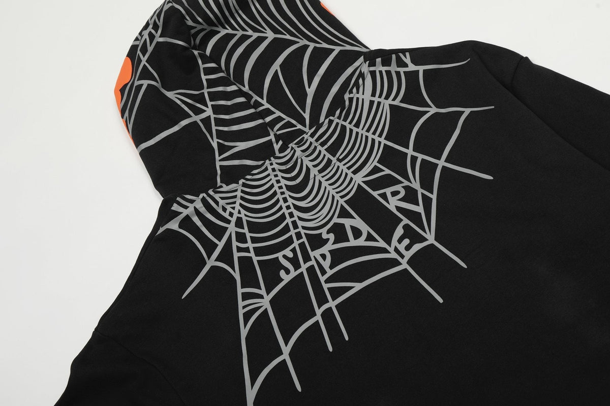 Sp5der Spiderweb Graphic Hoodie & Jogger Matching Set