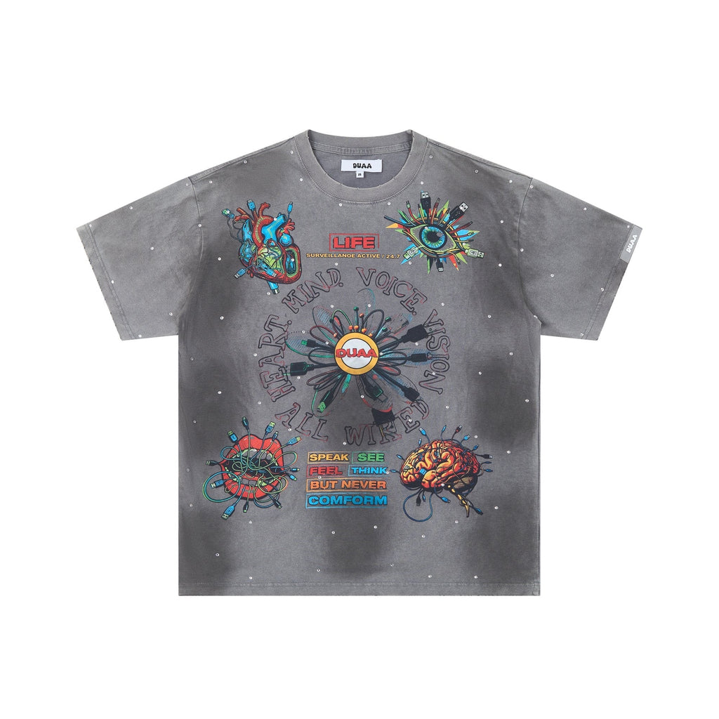 DUAA New Age Graphic T-Shirt