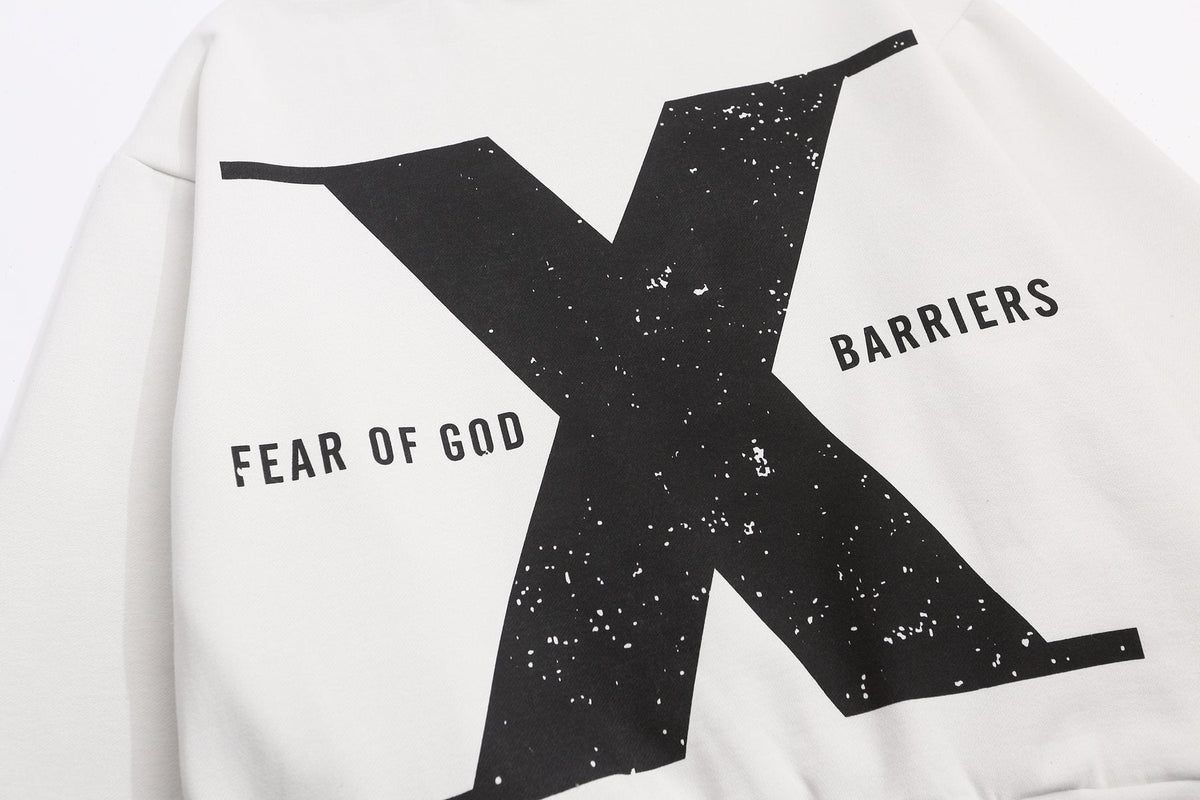 Fear of God x Barriers Front & Back Graphic Hoodie