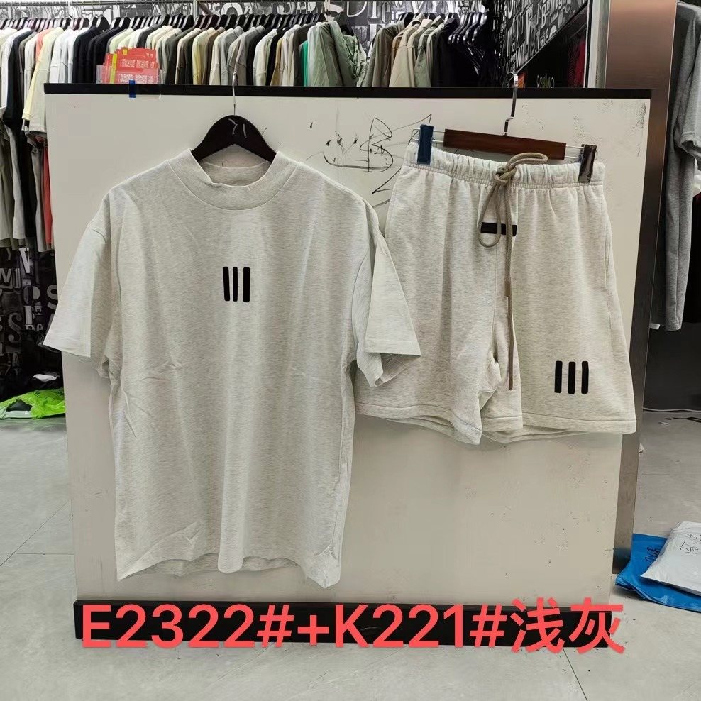 ESSENTIALS Front Wordmark T-Shirt & Shorts Set