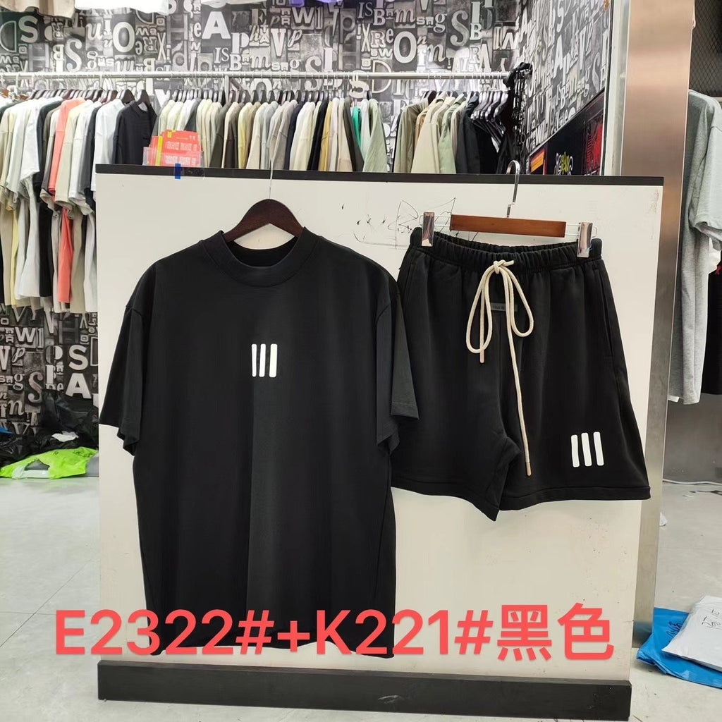 ESSENTIALS Front Wordmark T-Shirt & Shorts Set