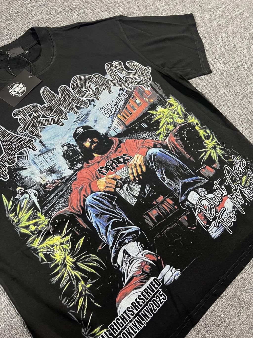 HARMONY New Age Seated Figure Graphic T-Shirt