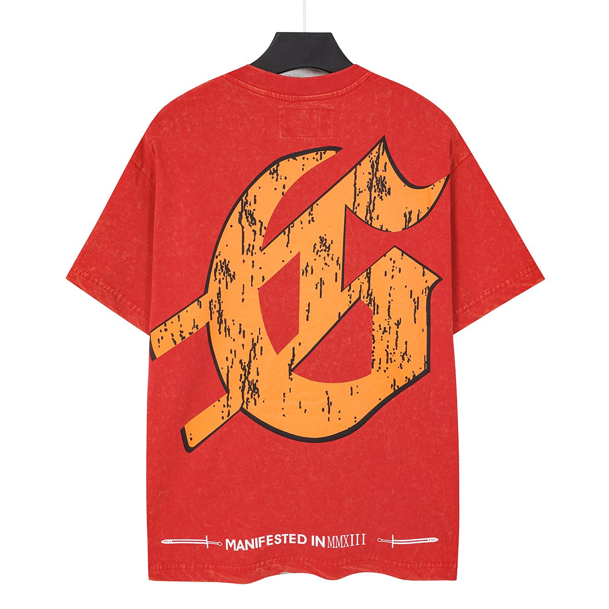 Godspeed Rock Graphic Acid-Wash T-Shirt