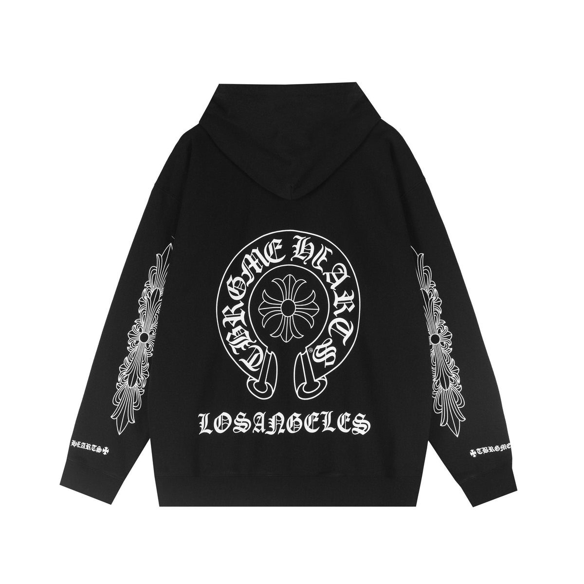 Chrome Hearts Horseshoe Graphic Zip Hoodie