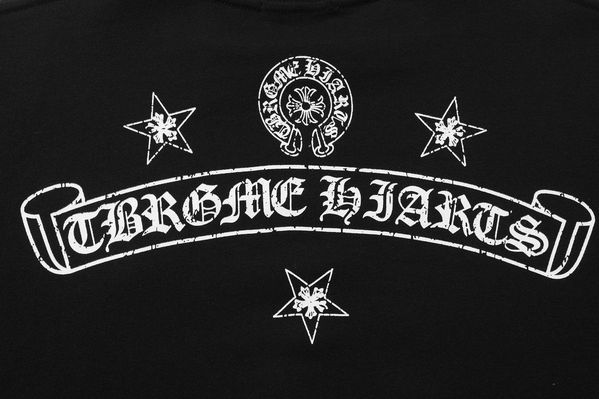 Chrome Hearts Gothic Motif Crewneck Sweatshirt
