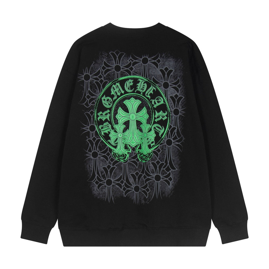 Chrome Hearts Star Gradient Cross Graphic Sweatshirt