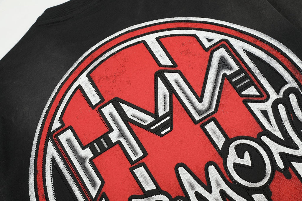 HARMONY Boxing Skeleton Graphic T-Shirt