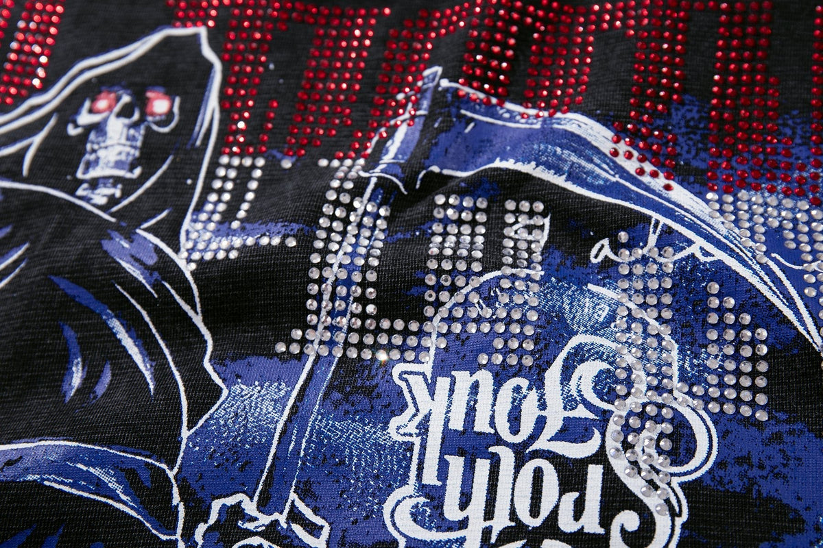 MAJESTIK Wolf Reaper Graphic T-Shirt