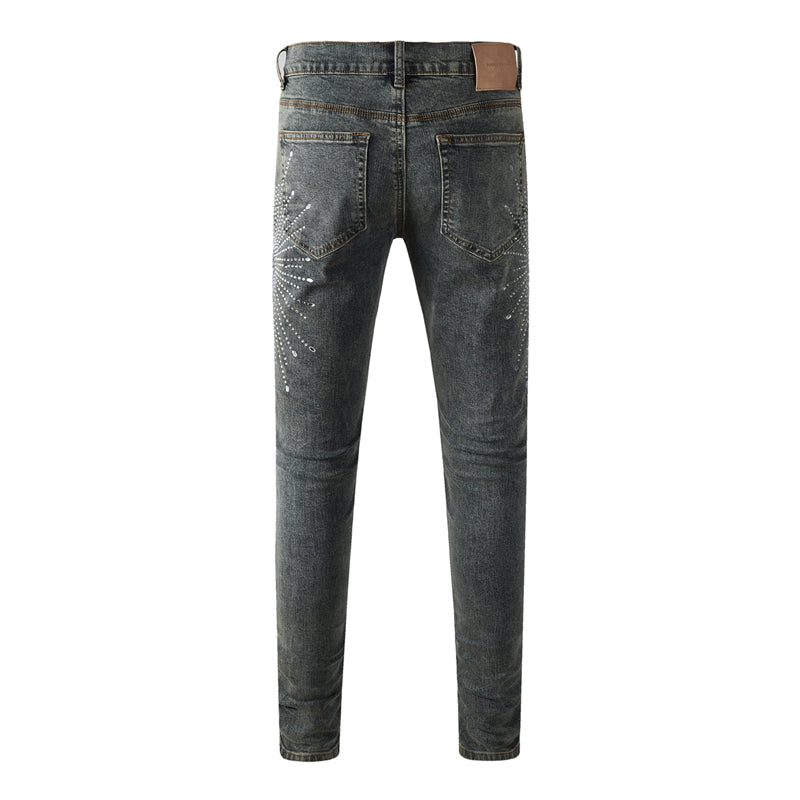 PURPLE  Fashion Jeans 9122