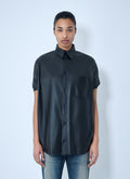 Balenciaga Women Tucked Sleeve Shirt