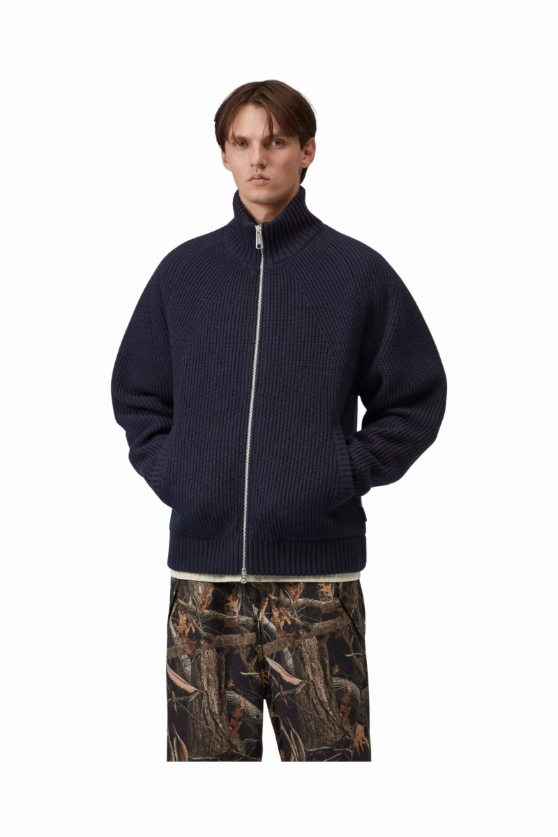 CARHARTT WIP BANLEY SWEATER JACKET Dark Navy