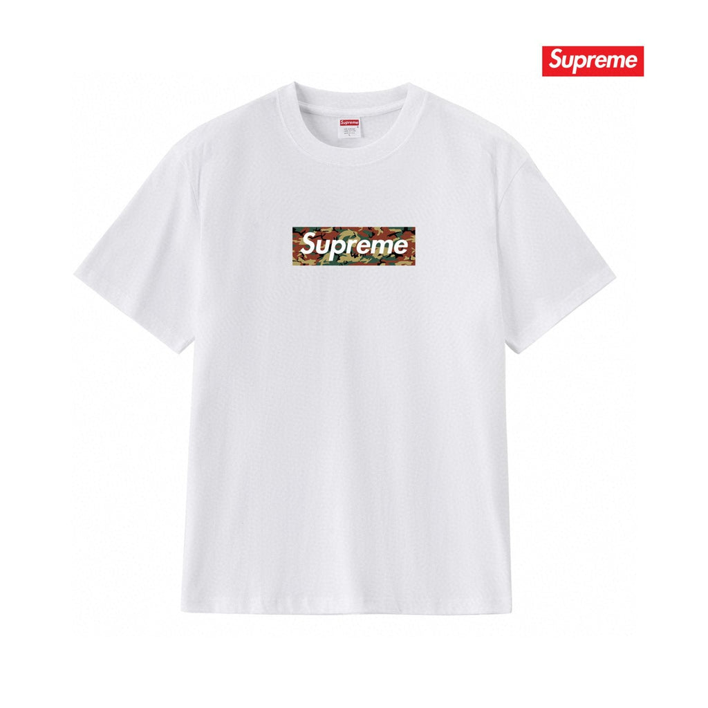 Supreme Camo Box Logo Graphic T-Shirt