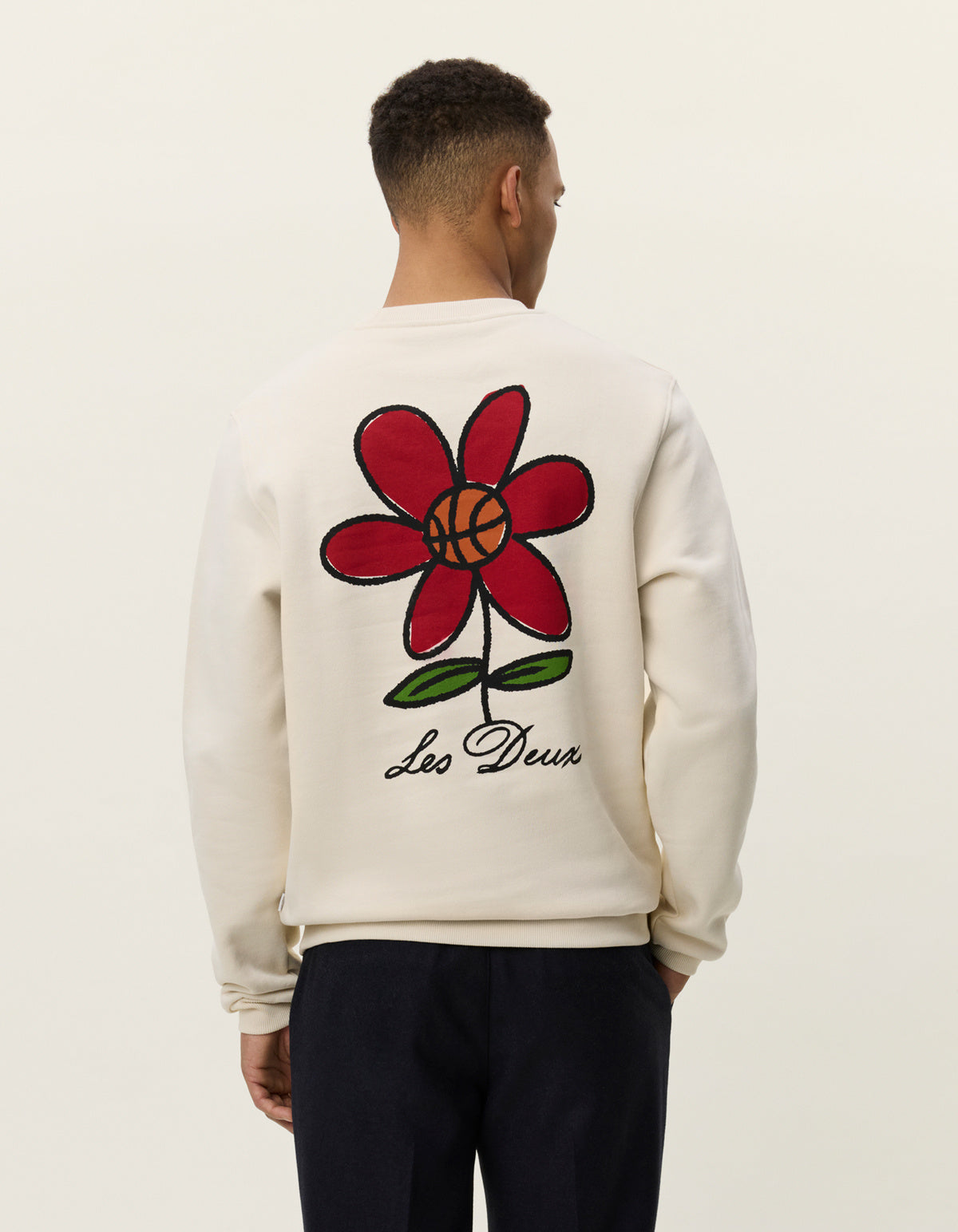 Les Deux Flower Basket Sweatshirt