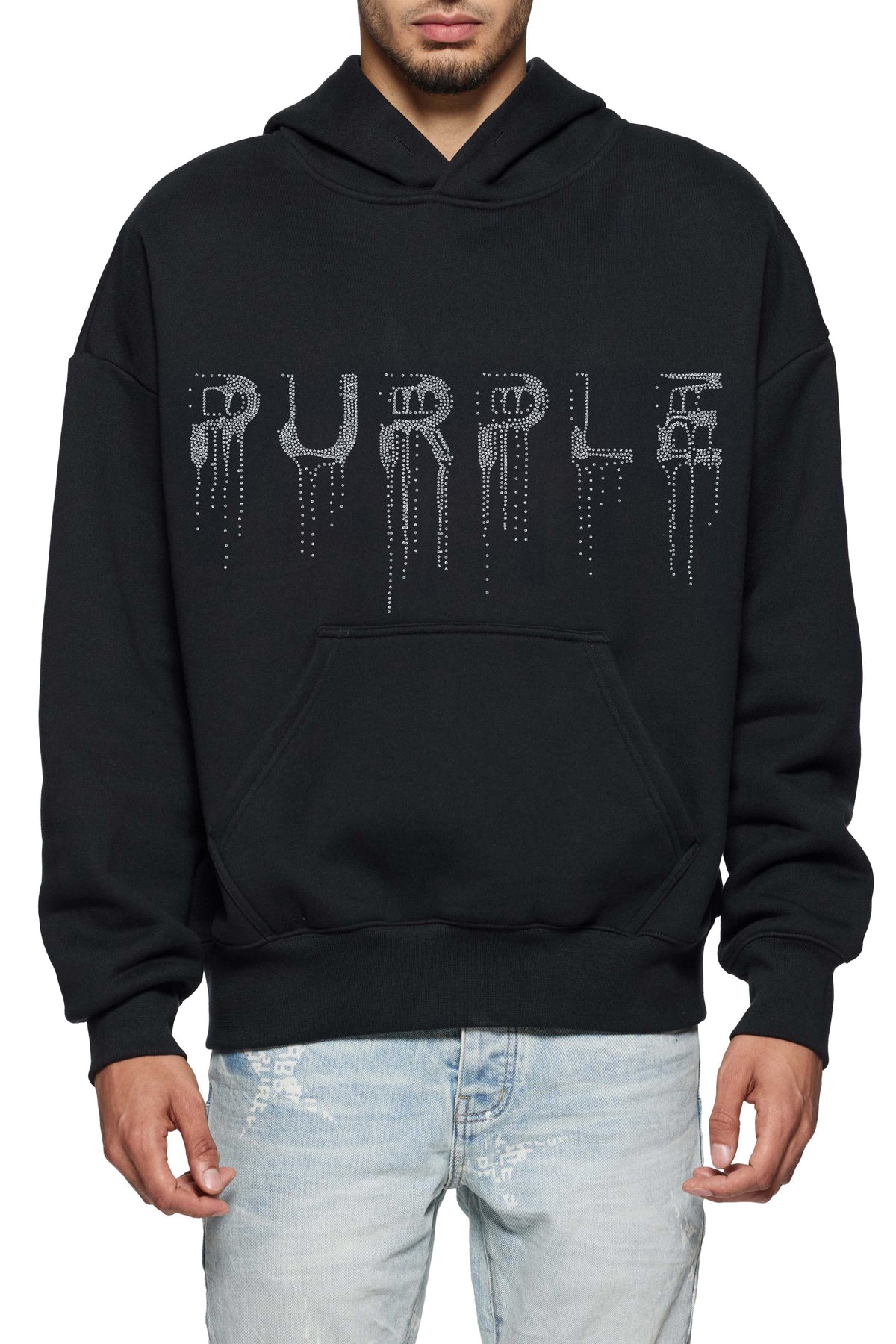 Purple Brand Heavyweight Fleece Pullover Hoodie
