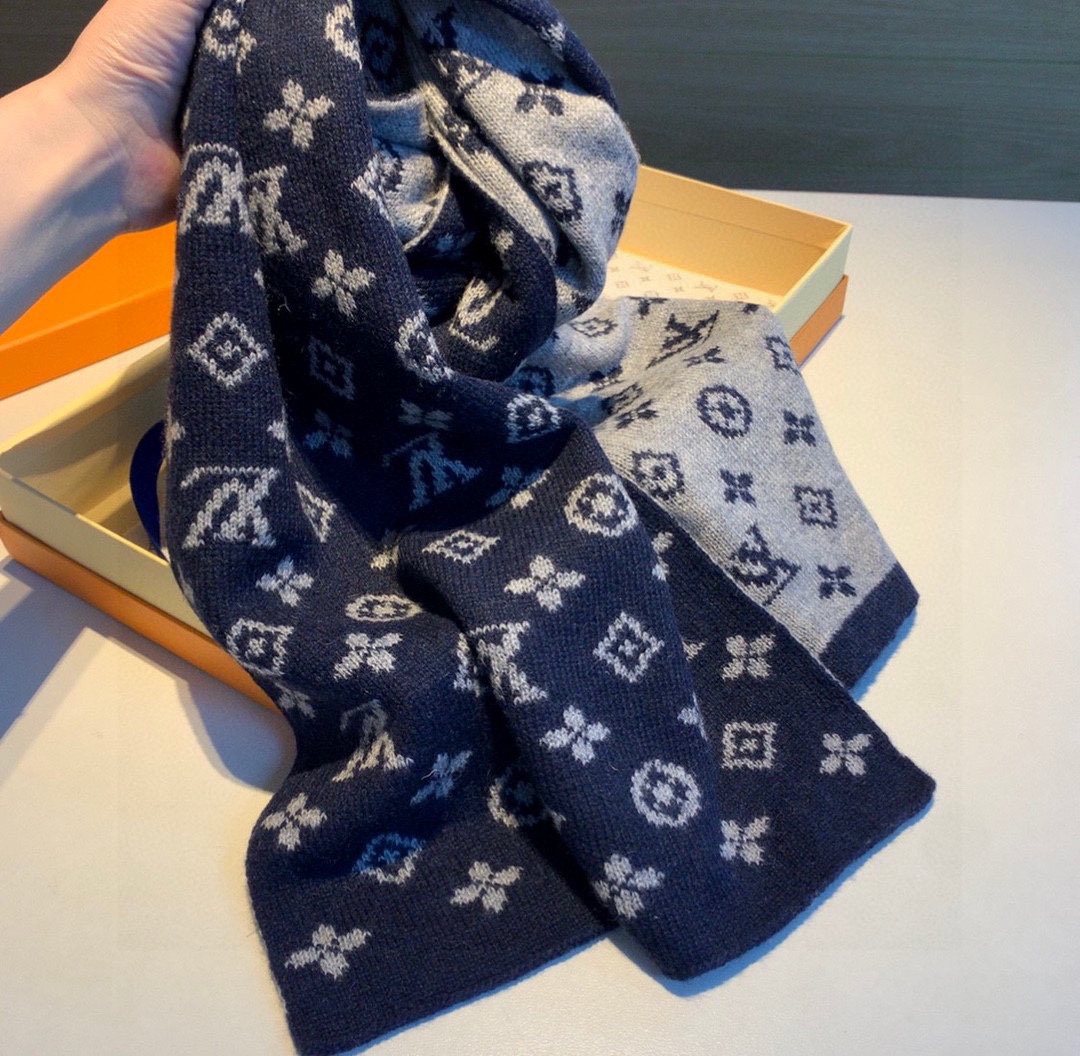 Louis Vuitton Reversible Monogram Scarf