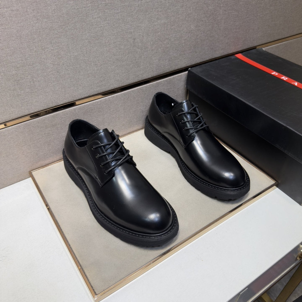 Prada Men's Lace-Up Shoes